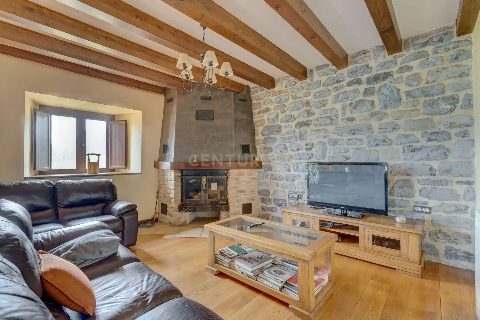 Sala d'estar de Casa o xalet en venda en Larraun