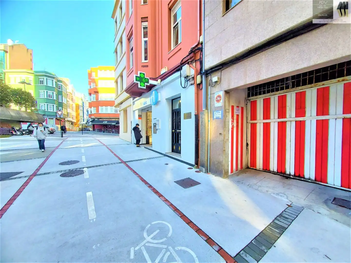 Vista exterior de Garaje en venta en Os Mallos