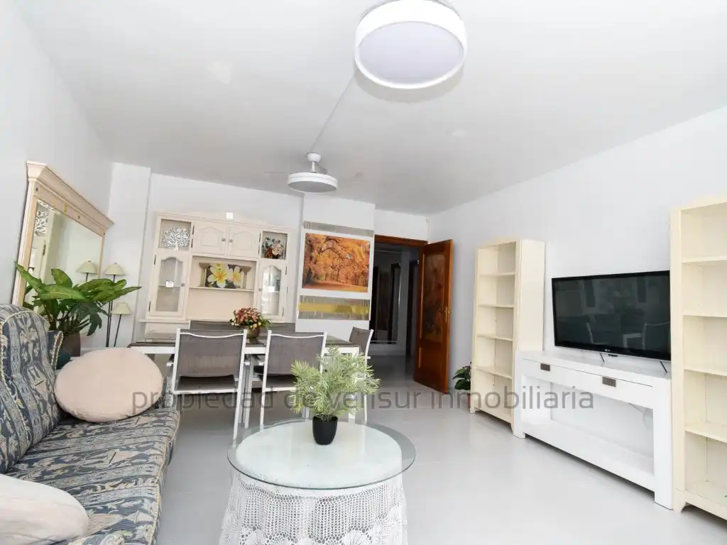 Sala d'estar de Pis de lloguer en Águilas amb Balcó