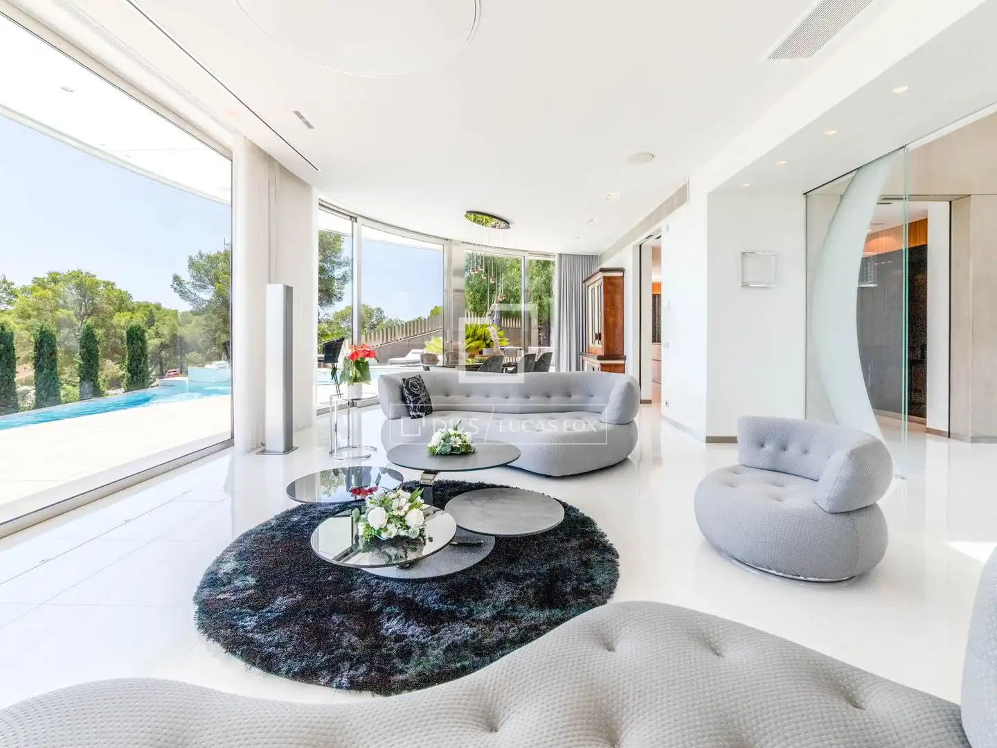 Sala d'estar de Casa o xalet en venda en Sitges amb Aire condicionat, Calefacció i Terrassa