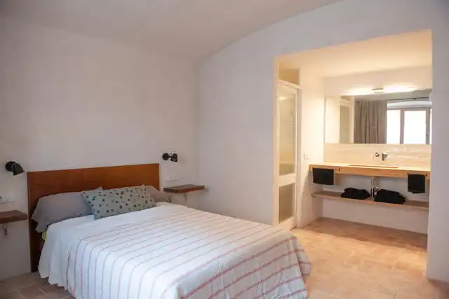 Bedroom of Flat for rent in Girona  with Heating, Terrace and Furnished