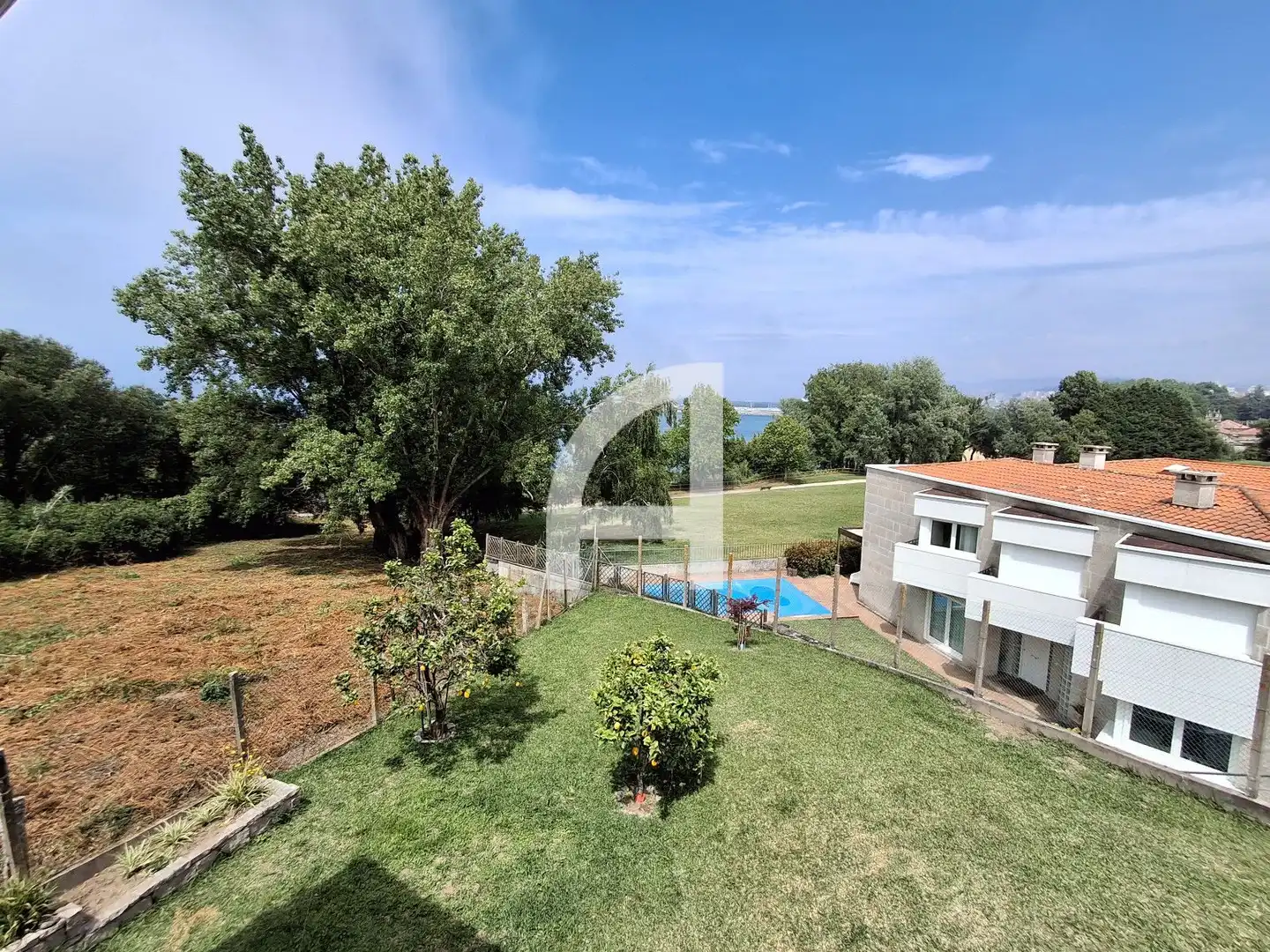 Garden of Houses for sale in Vigo   with Private garden, Storage room and Alarm