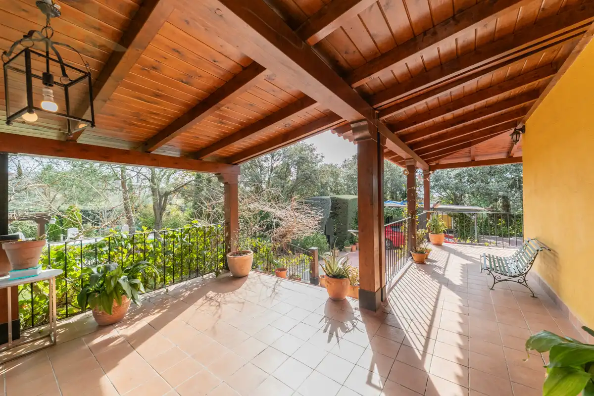 Terrassa de Casa o xalet en venda en Boadilla del Monte amb Aire condicionat, Calefacció i Jardí privat