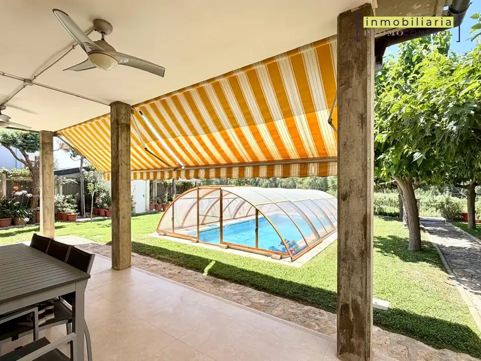 Piscina de Casa o xalet en venda en Zuera amb Aire condicionat, Calefacció i Jardí privat