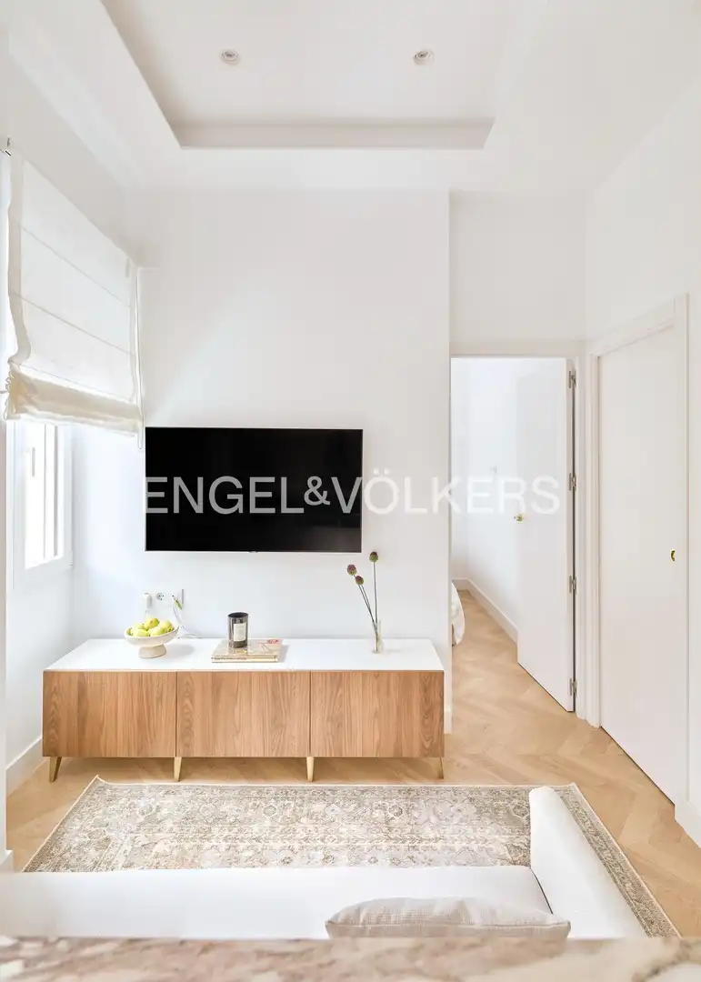Living room of Flat for sale in Madrid  with Air Conditioner, Heating and Balcony