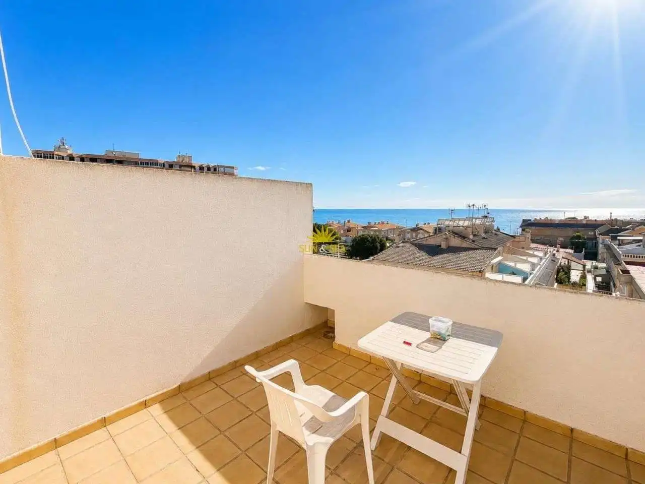 Terrace of Attic for sale in Peñíscola / Peníscola  with Air Conditioner, Terrace and Swimming Pool