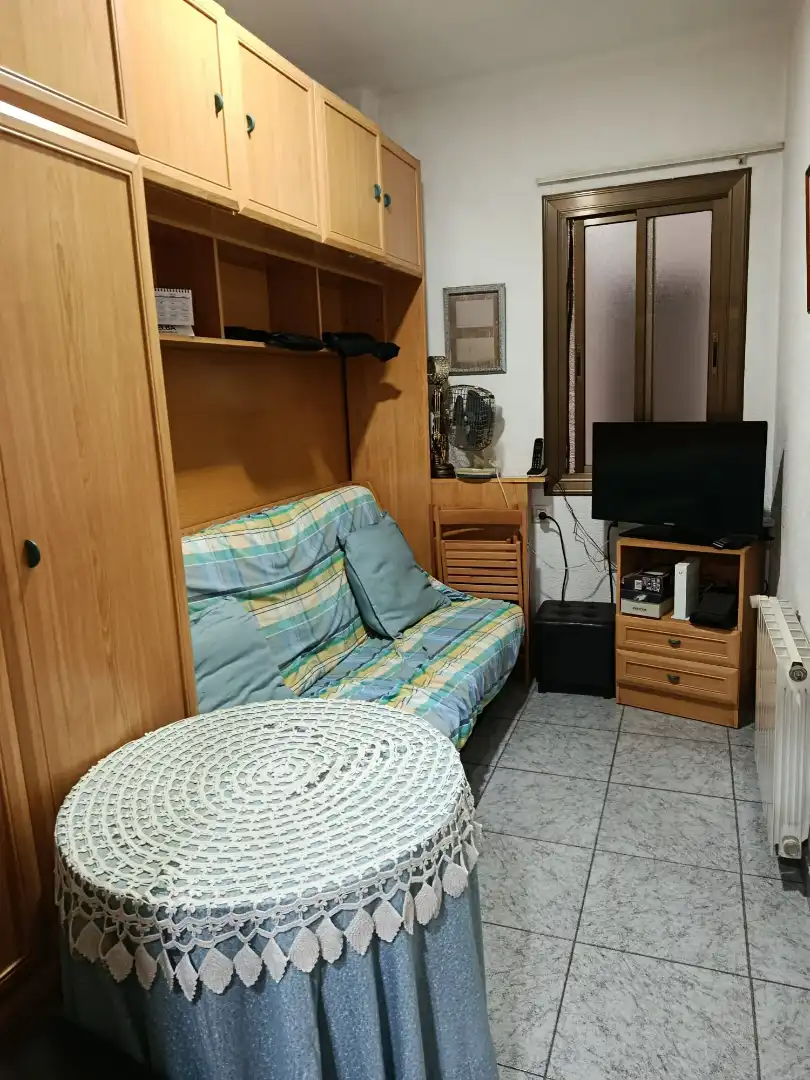 Sala de estar de Piso en venta en Badalona con Calefacción y Balcón