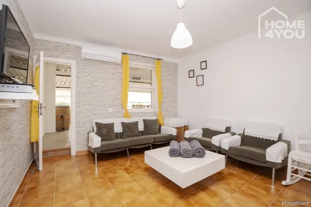 Living room of Houses for sale in Maria de la Salut  with Air Conditioner, Heating and Terrace