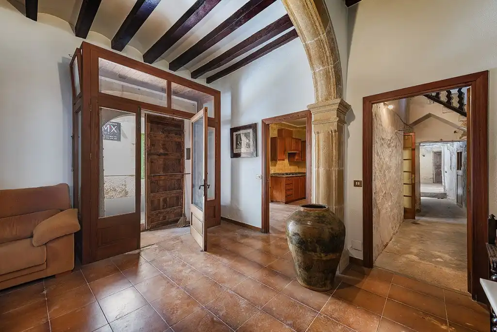 Casa rústica con jardín en venta en Pollença Poble