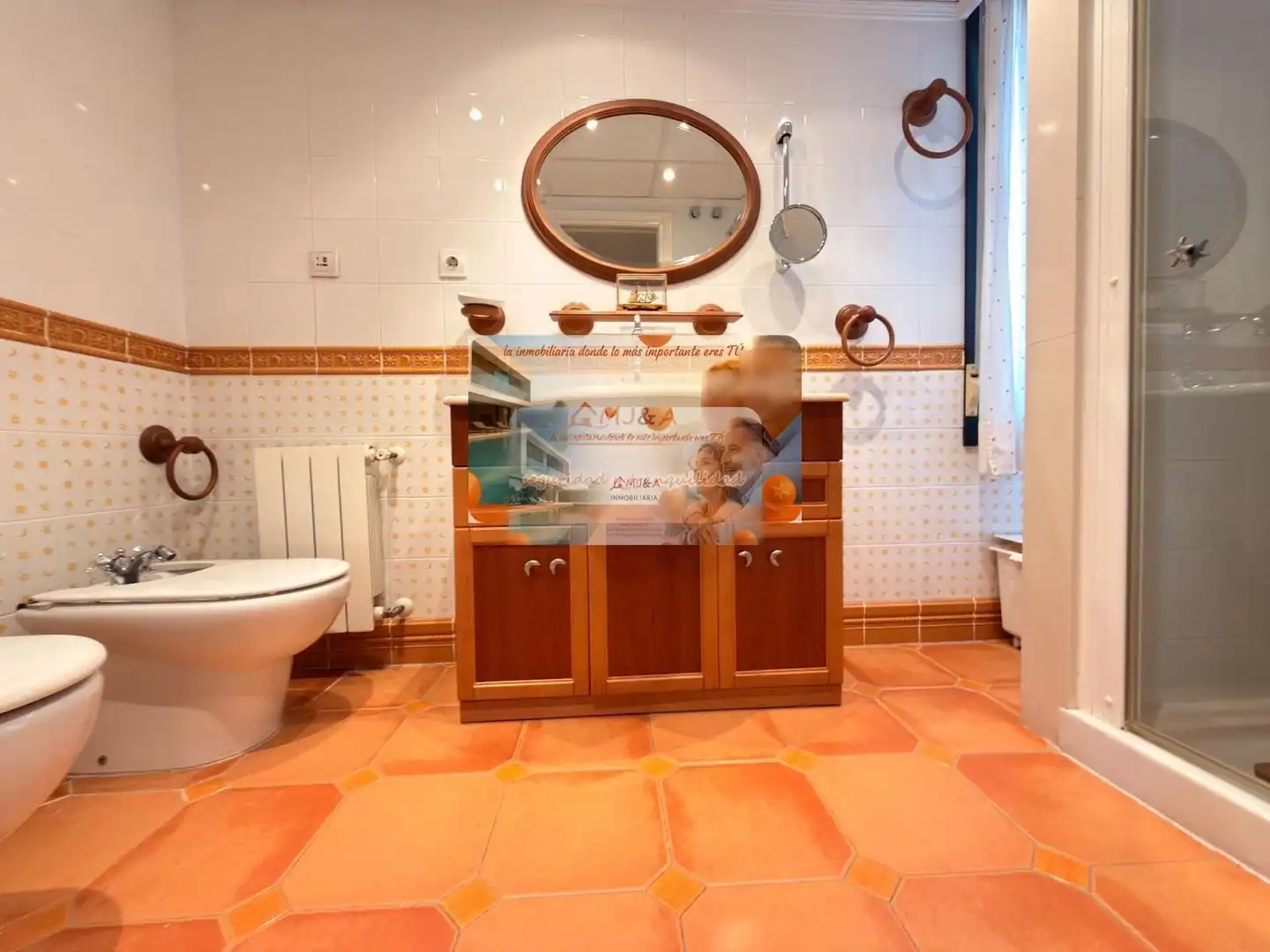 Baño de Dúplex en venta en Castellón de la Plana / Castelló de la Plana con Calefacción, Parquet y Terraza