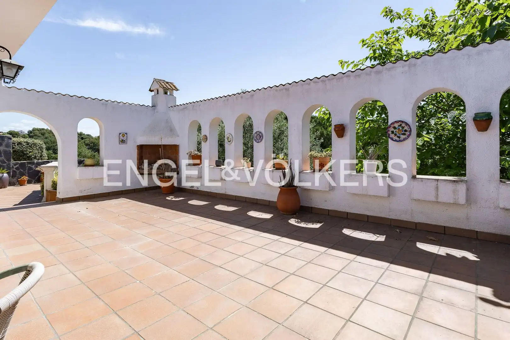 Terrassa de Casa o xalet en venda en Lliçà de Vall amb Calefacció i Jardí privat