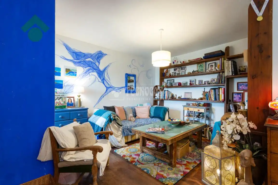 Sala de estar de Casa adosada en venta en Nerja con Aire acondicionado, Terraza y Balcón