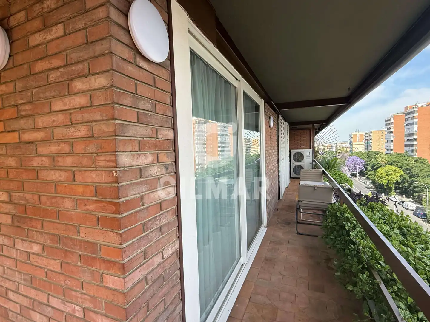 Terrace of Flat for rent in Sevilla  with Air Conditioner, Heating and Parquet flooring