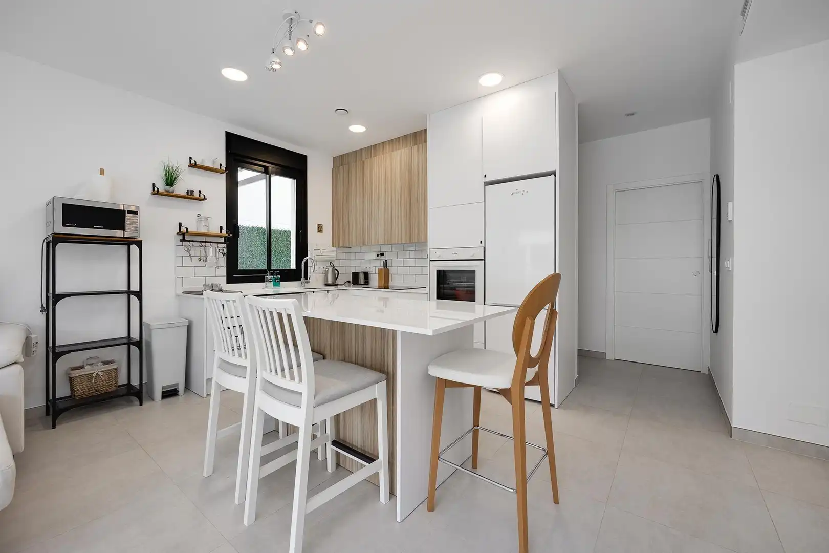 Cocina de Casa o chalet en venta en Pilar de la Horadada con Aire acondicionado, Calefacción y Jardín privado