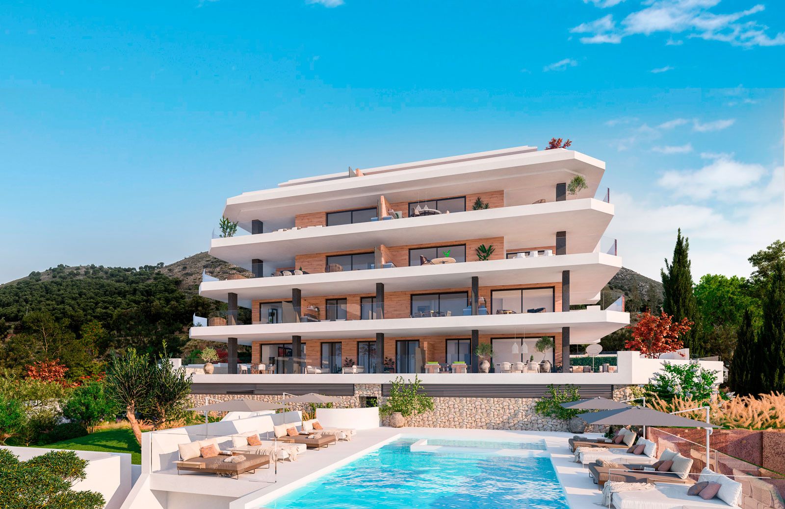 Bedroom of Flat for sale in Fuengirola  with Air Conditioner, Terrace and Storage room