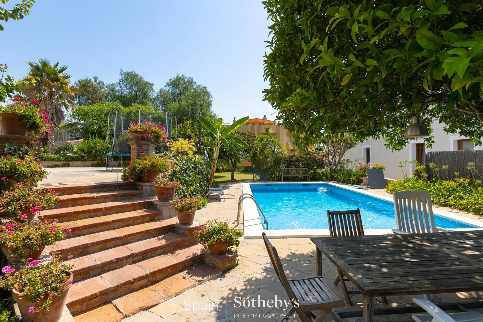 Piscina de Casa o chalet en venta en Cabrera de Mar con Calefacción, Jardín privado y Trastero