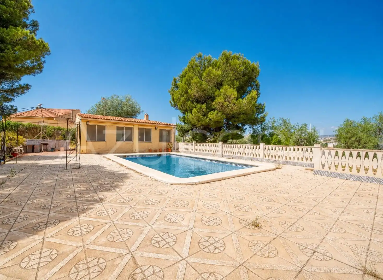 Piscina de Casa o xalet en venda en Alicante / Alacant amb Aire condicionat, Terrassa i Traster
