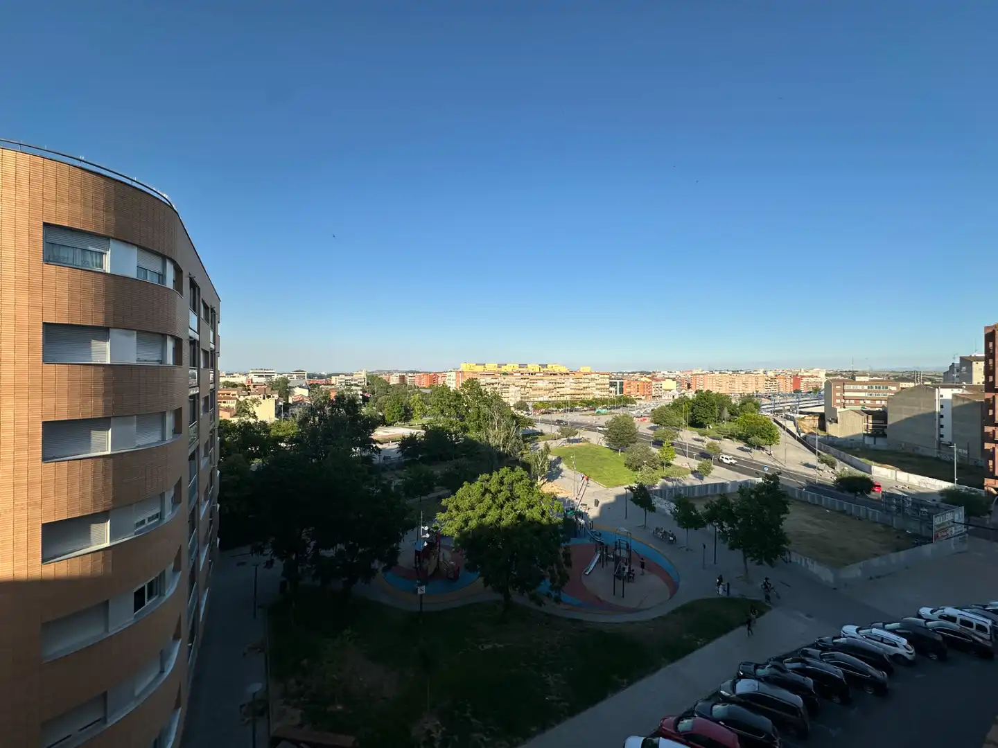 Vista exterior de Piso en venta en Lleida con Calefacción, Parquet y Amueblado