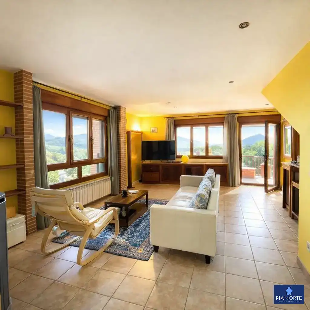 Sala de estar de Casa o chalet en venta en Gozón con Calefacción, Jardín privado y Terraza