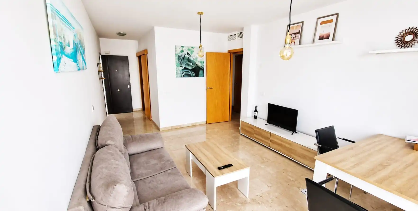 Sala d'estar de Pis en venda en Guaro