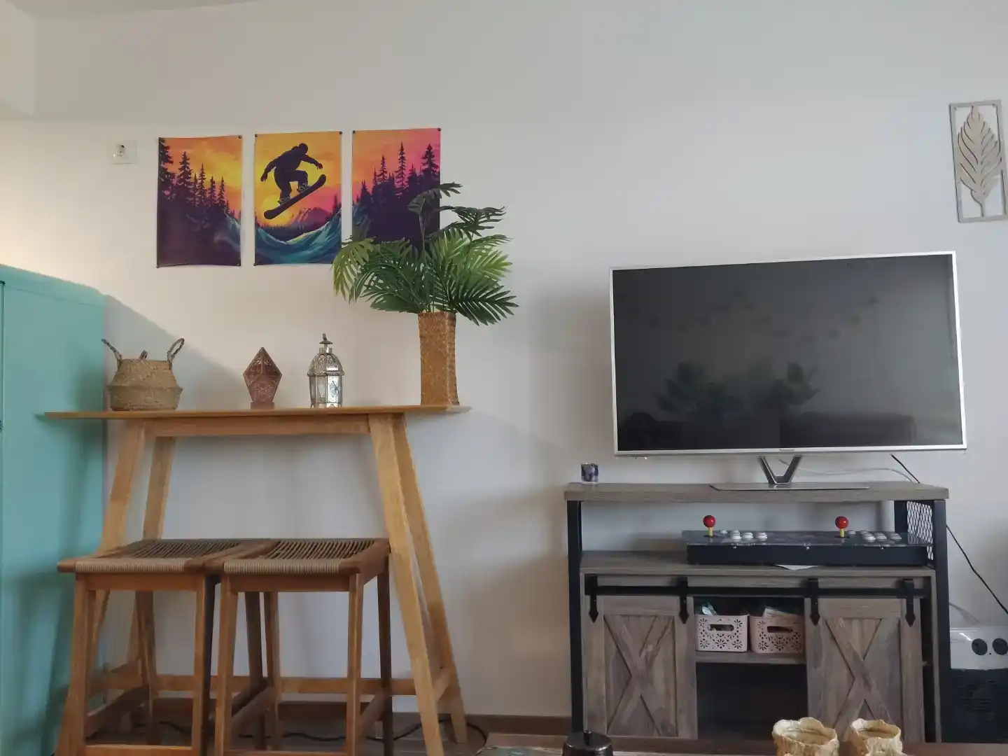 Sala d'estar de Pis en venda en Cerezo de Arriba amb Jardí privat