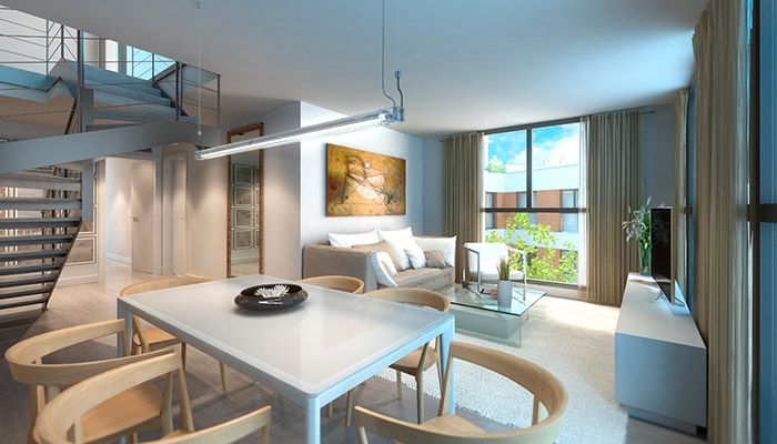 Sala d'estar de Dúplex en venda en Mieres (Asturias)