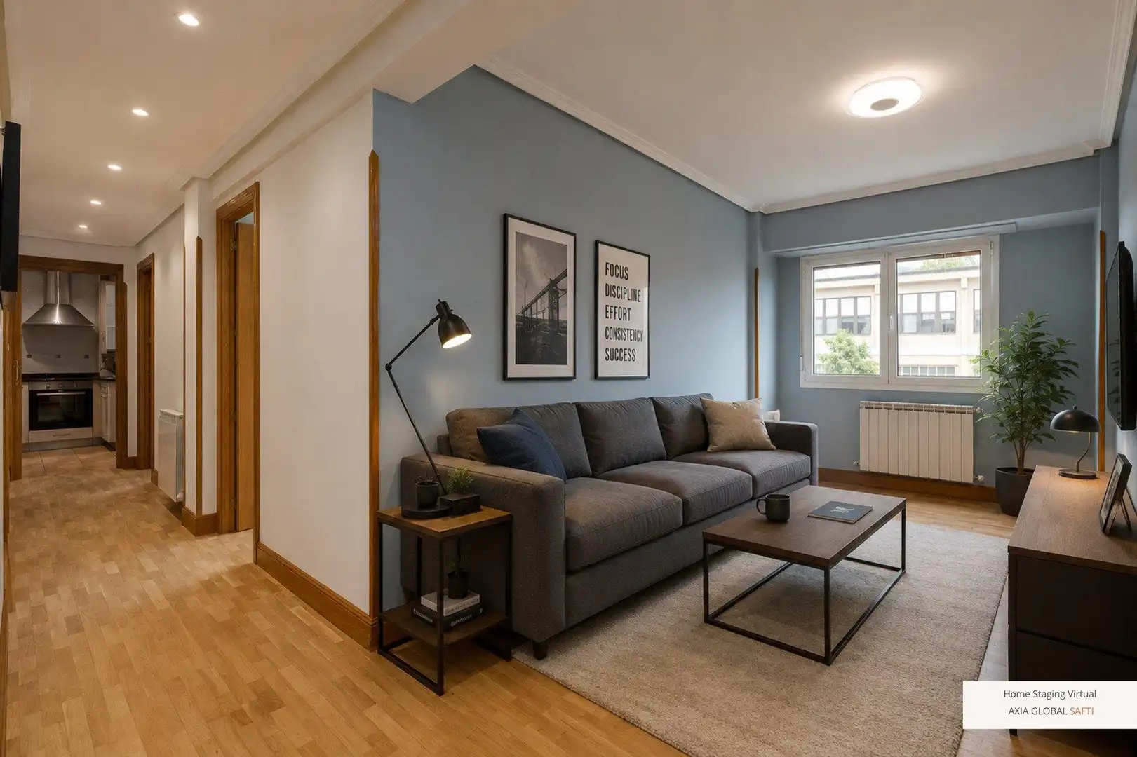 Sala de estar de Piso en venta en Hernani con Calefacción y Balcón