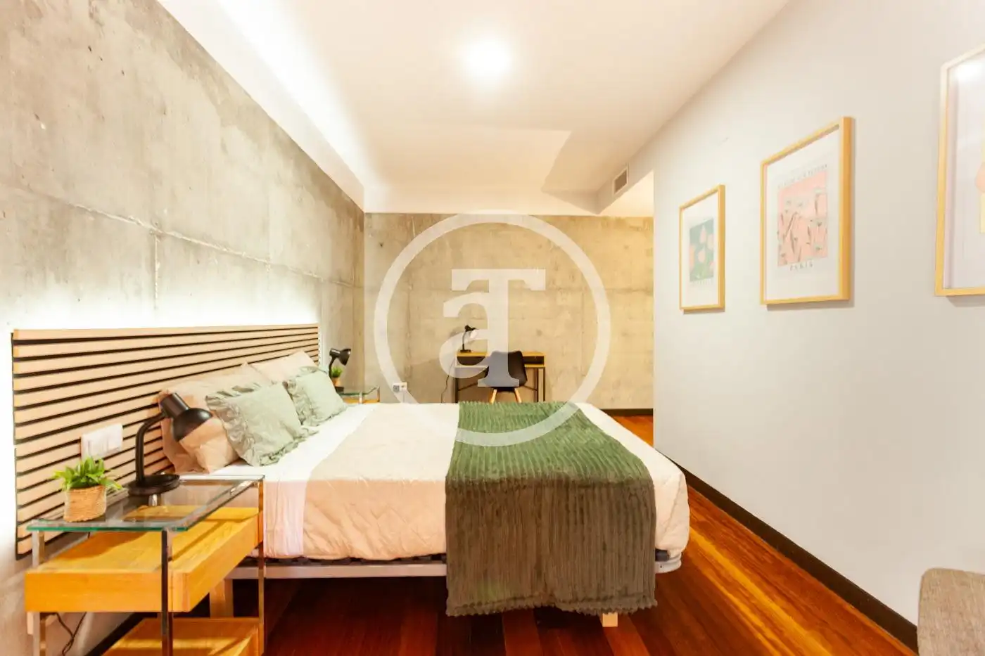 Bedroom of Duplexes for rent in Madrid  with Air Conditioner, Heating and Furnished