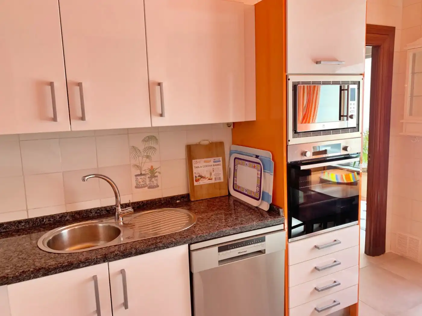Cocina de Piso de alquiler en Málaga con Aire acondicionado, Calefacción y Amueblado