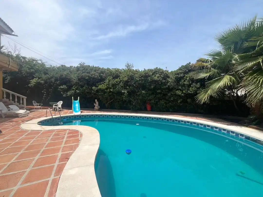 Piscina de Casa o chalet en venta en Marbella con Aire acondicionado, Calefacción y Jardín privado