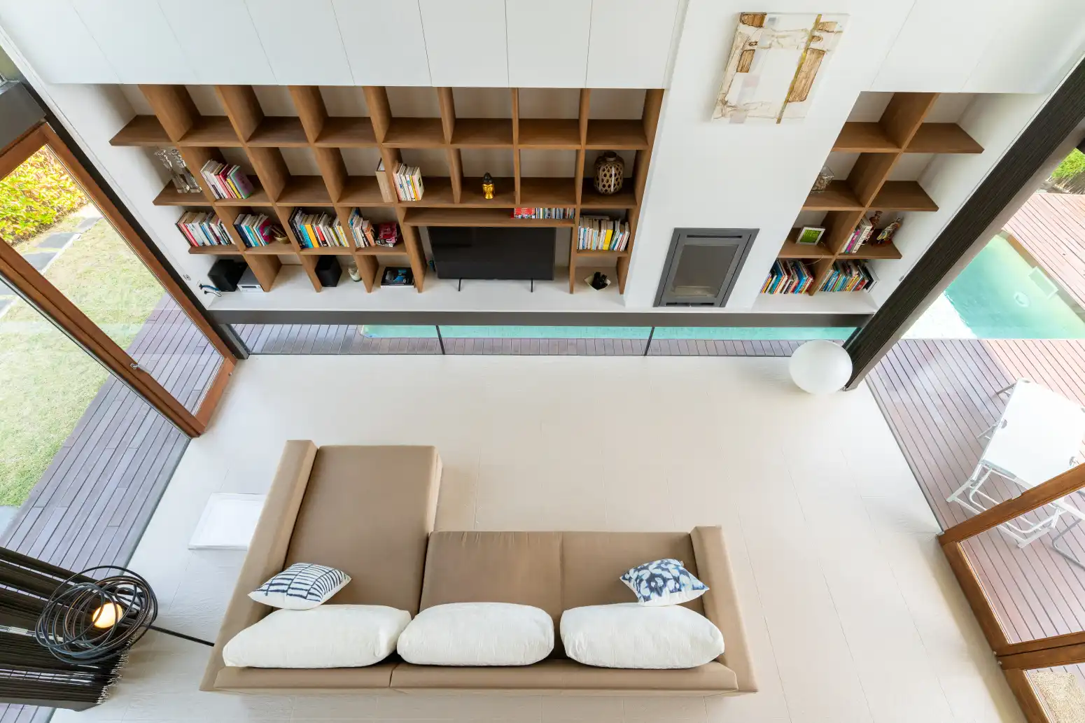 Sala de estar de Casa o chalet en venta en Castellvell del Camp con Calefacción, Jardín privado y Parquet