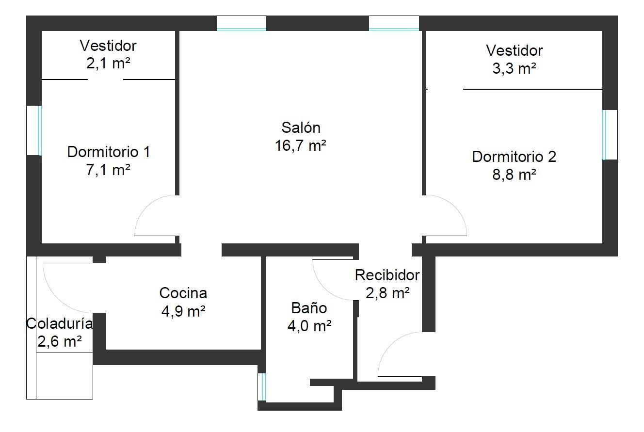 Flat for sale in  Palma de Mallorca