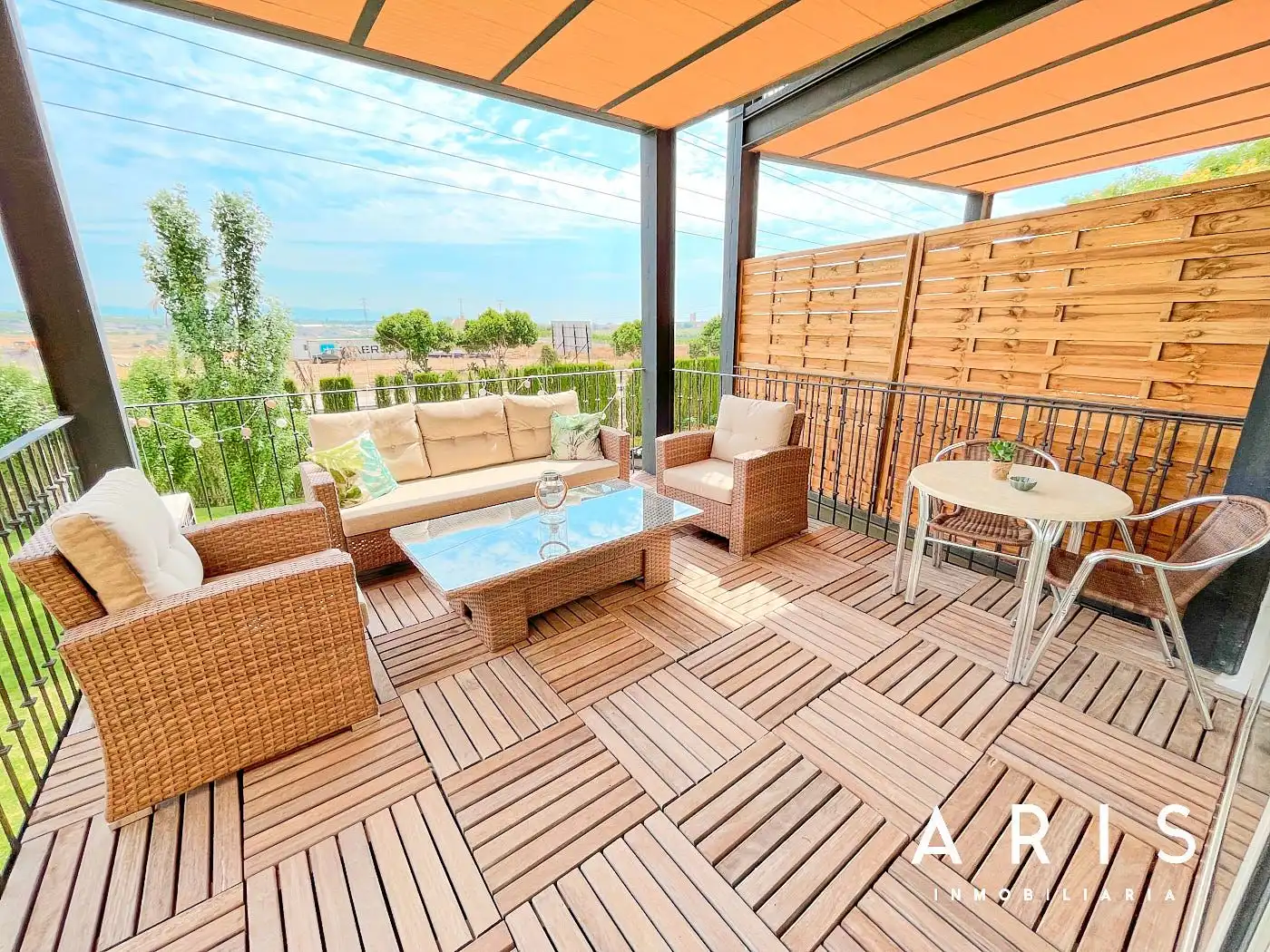 Terrasse von Wohnung zur Miete in Alquería - Torrealquería