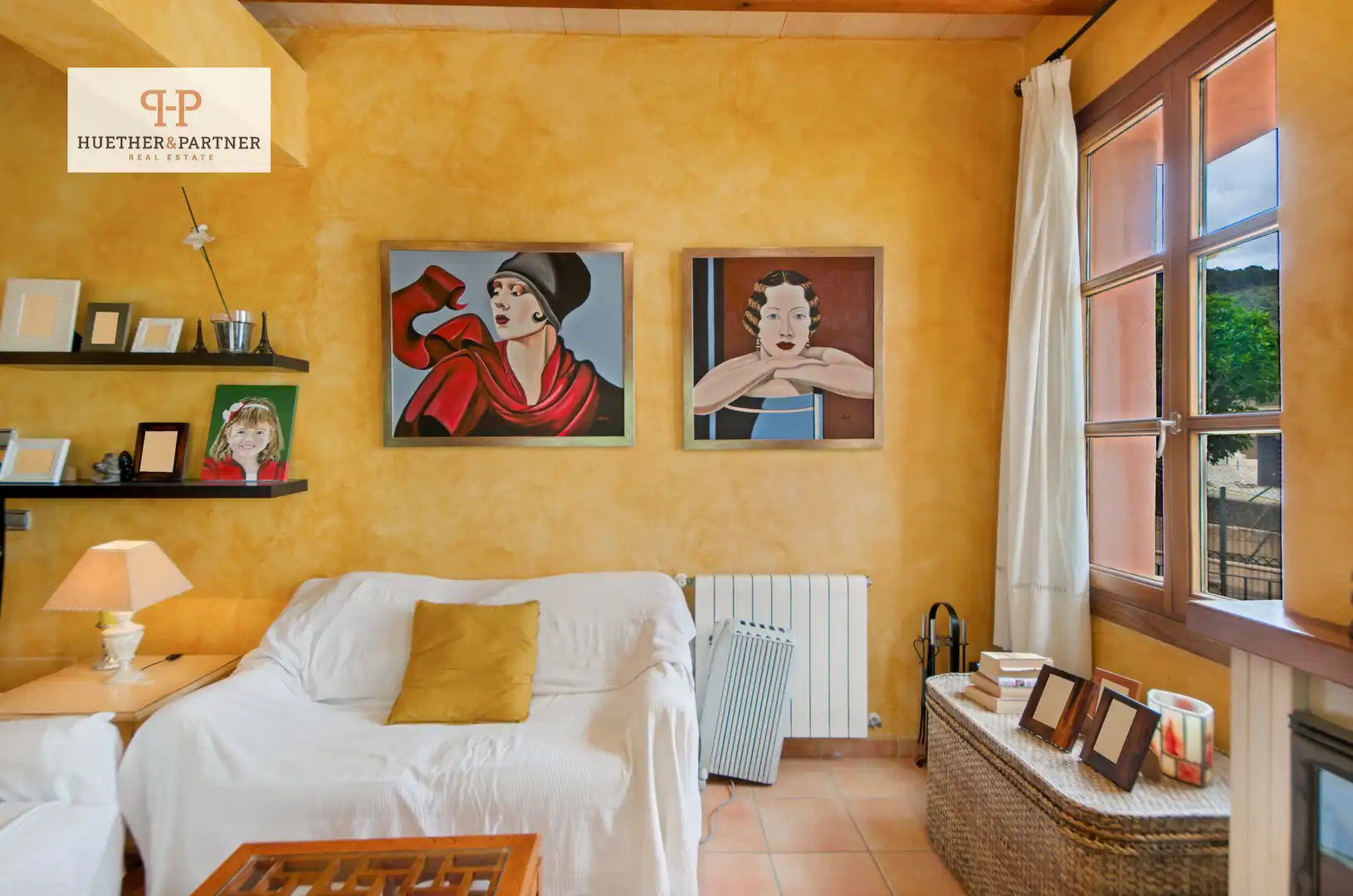 Sala d'estar de Casa o xalet en venda en Puigpunyent amb Aire condicionat i Calefacció