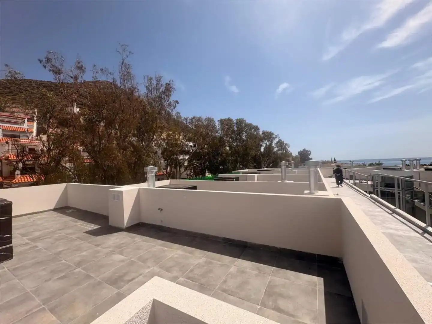 Terrasse von Wohnung zum Verkauf in Níjar mit Klimaanlage, Schwimmbad und Balkon