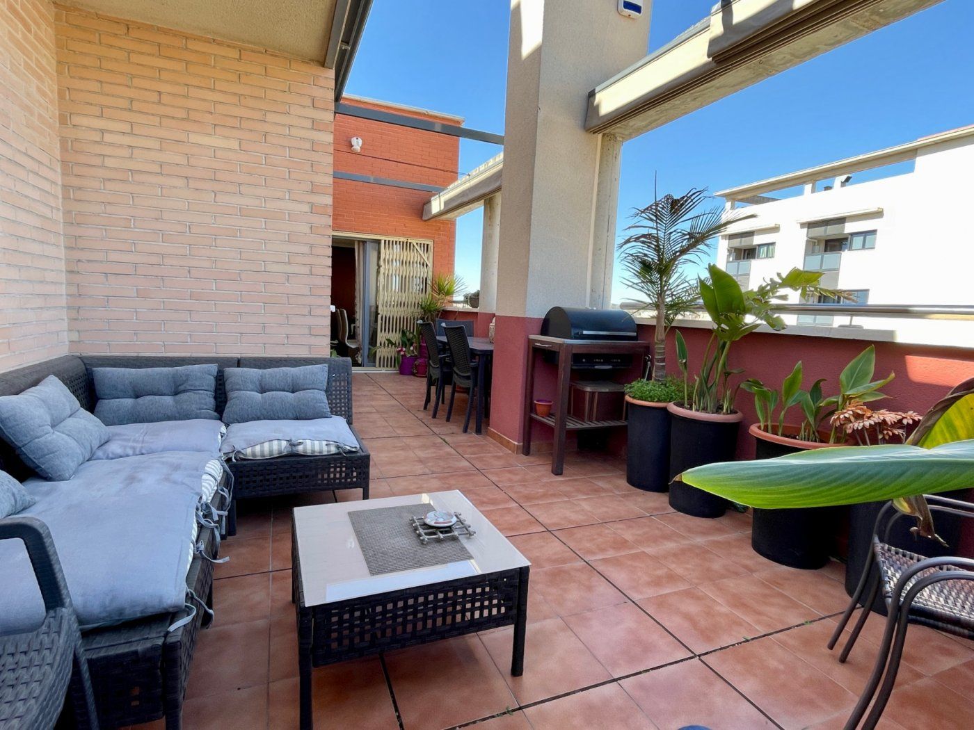 Terrassa de Àtic de lloguer en  Murcia Capital amb Aire condicionat, Terrassa i Traster