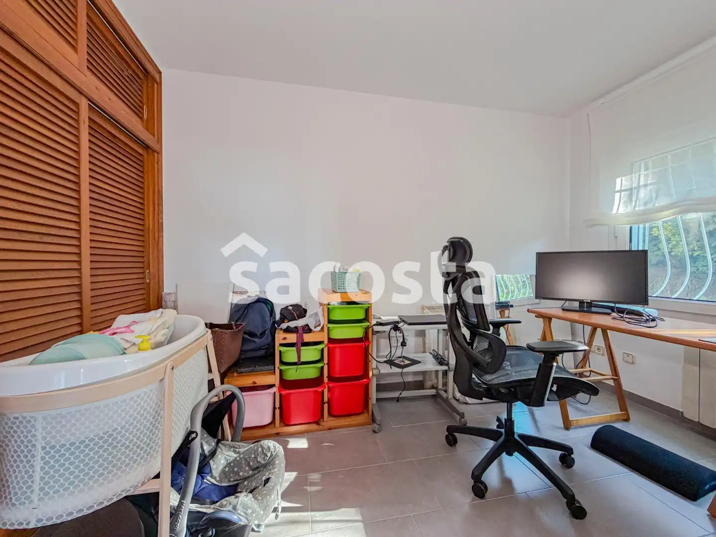 Schlafzimmer von Haus oder Chalet zum Verkauf in Lloret de Mar mit Klimaanlage, Heizung und Terrasse