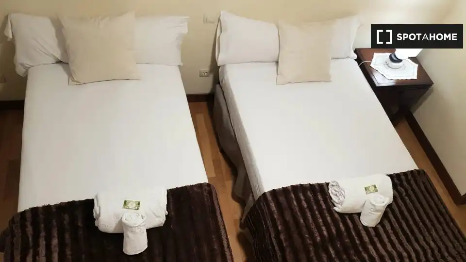 Habitación de Piso de alquiler en Madrid con Aire acondicionado, Calefacción y Amueblado
