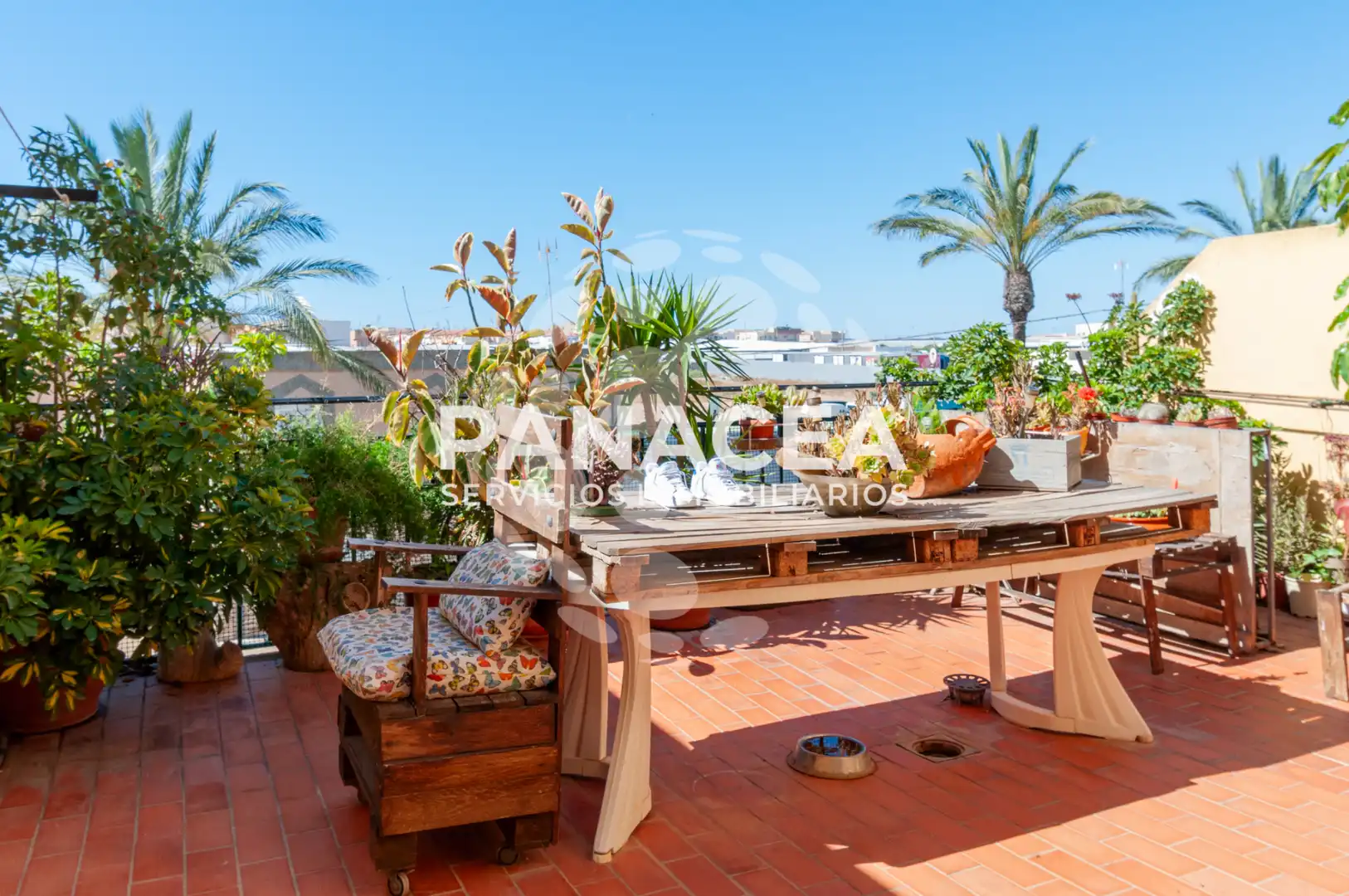 Terrace of Duplexes for sale in Roquetas de Mar  with Terrace, Furnished and Oven