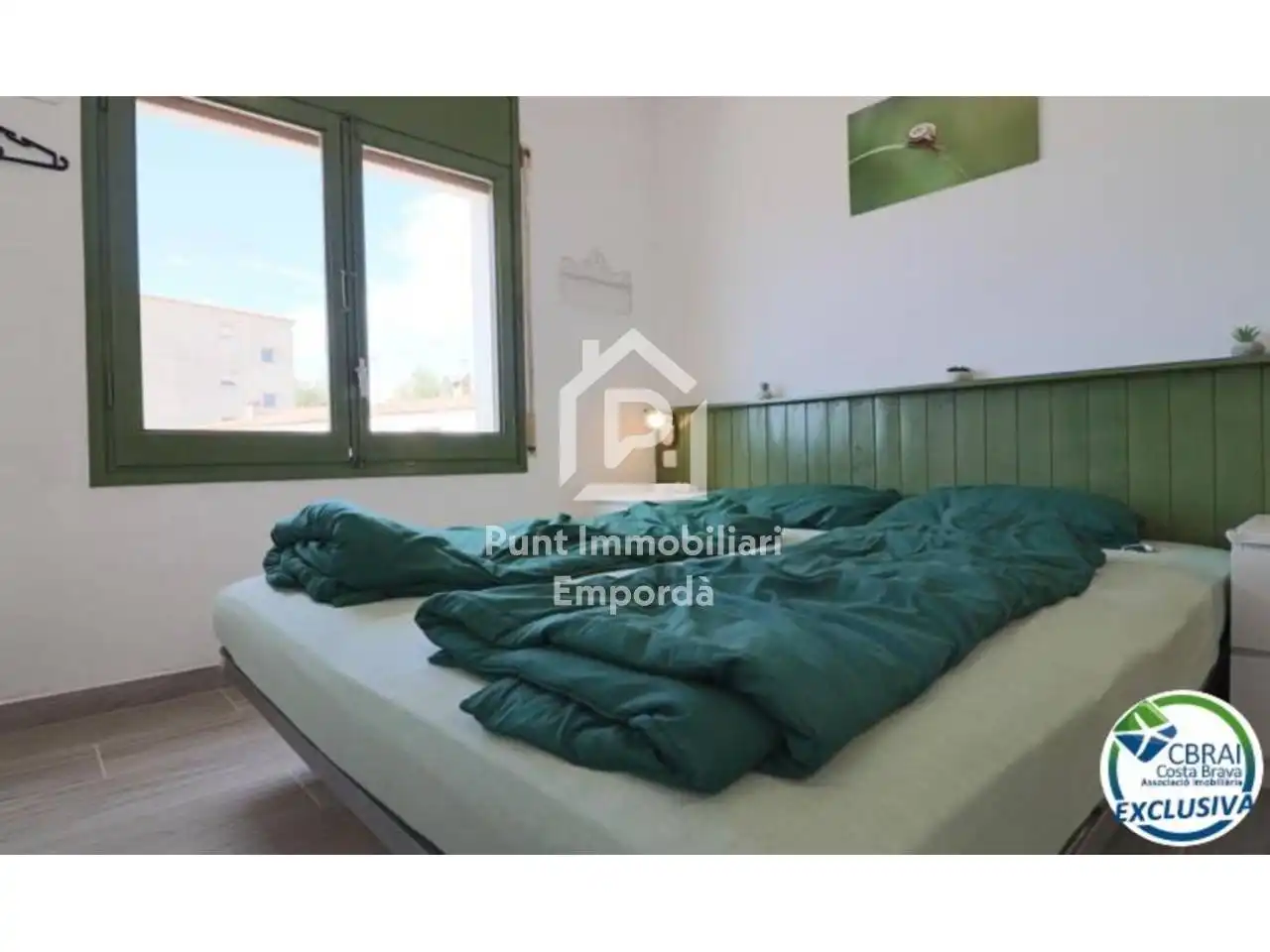 Schlafzimmer von Wohnung zum Verkauf in Empuriabrava mit Parkett, Terrasse und Möbliert