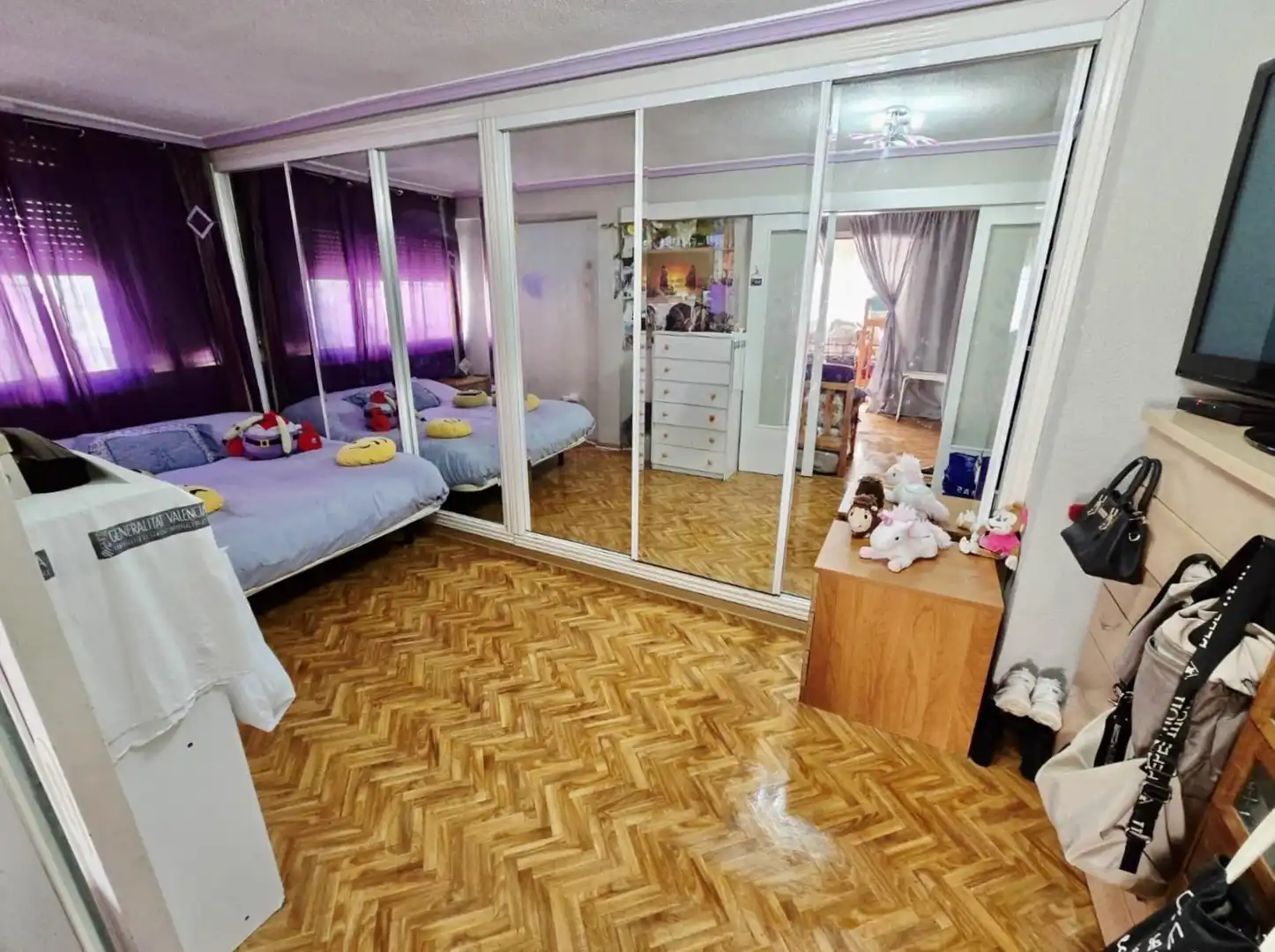 Bedroom of Apartments for sale in Benidorm  with Air Conditioner and Terrace