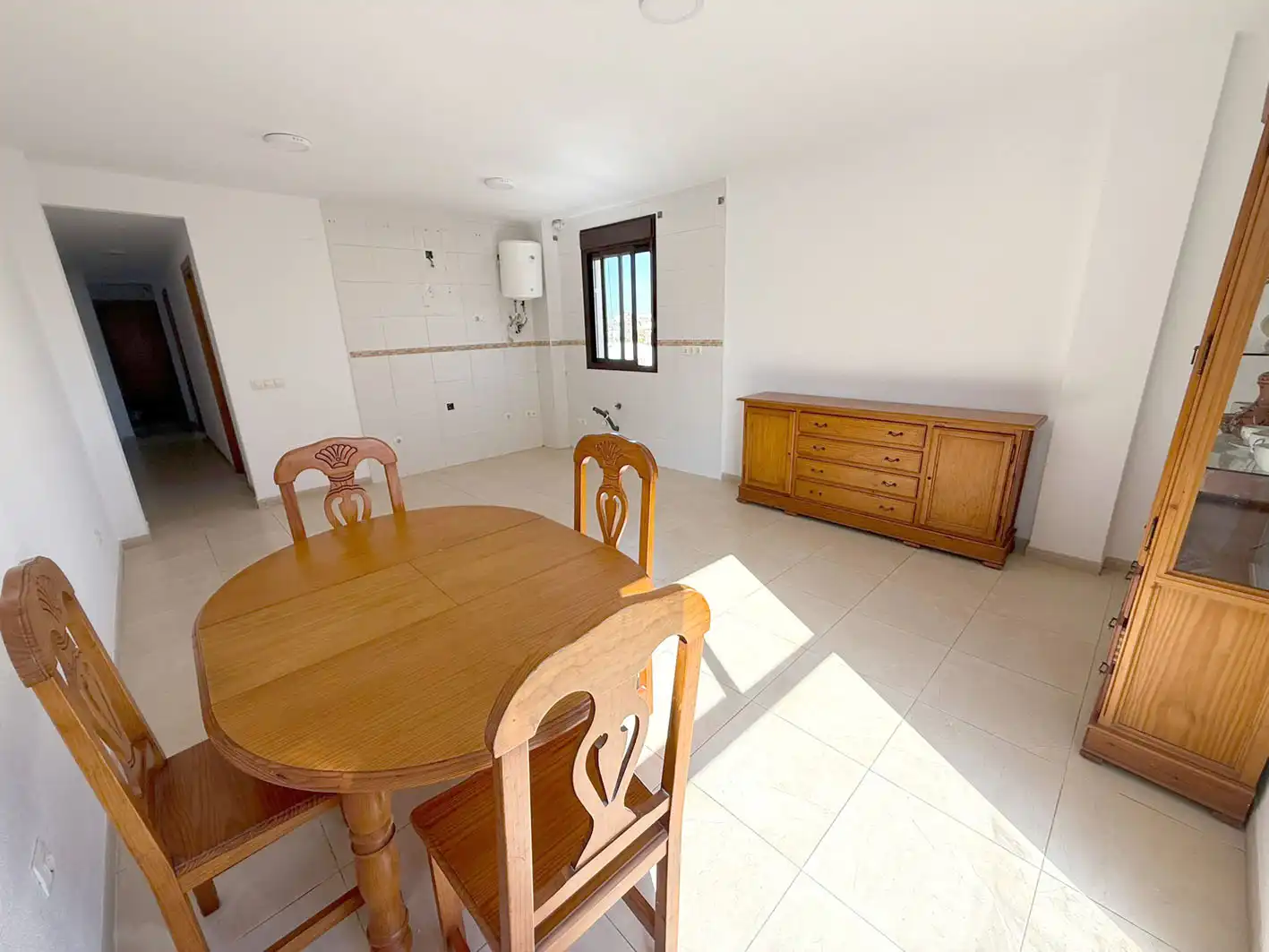 Dining room of Flat for sale in Roquetas de Mar  with Furnished