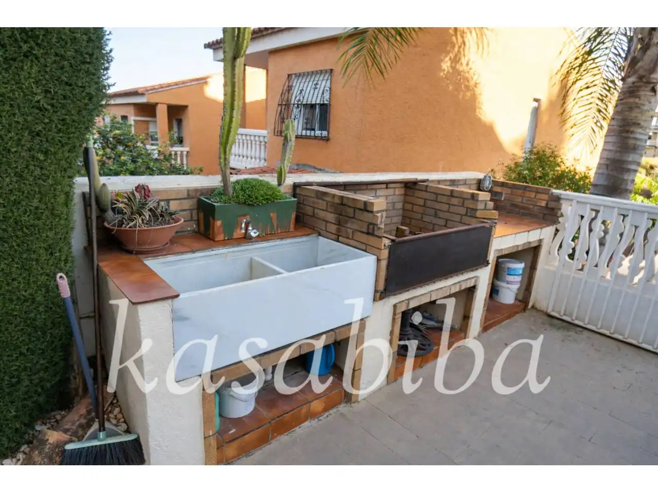 Cocina de Casa o chalet en venta en Chiva con Aire acondicionado, Calefacción y Jardín privado