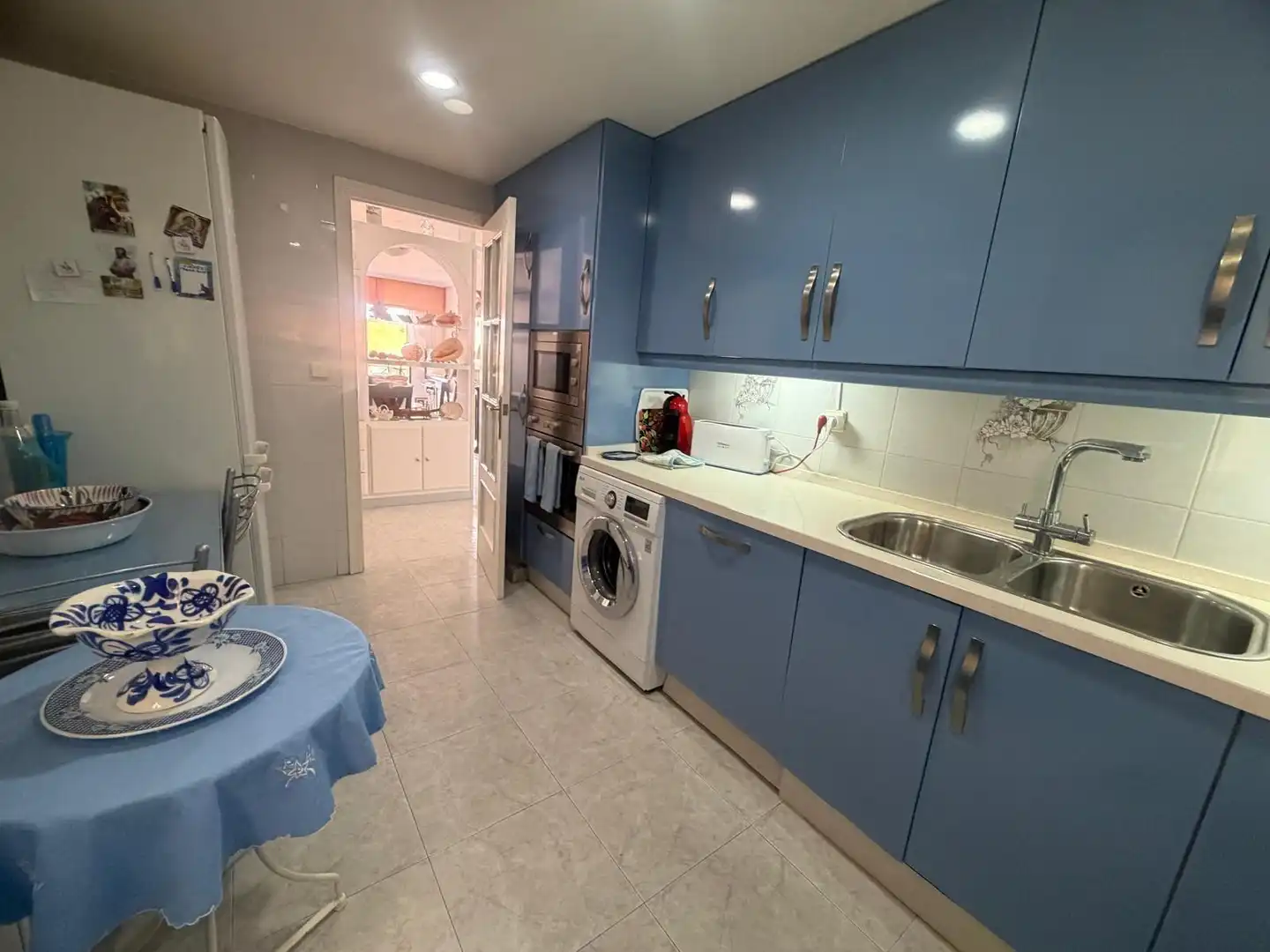 Küche von Wohnung zum Verkauf in Águilas mit Terrasse, Abstellraum und Möbliert