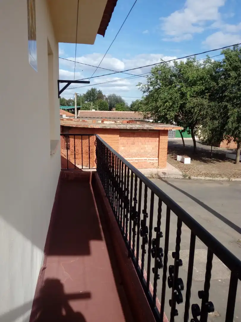 Balcony of Houses for sale in El Robledo    with Heating, Private garden and Terrace