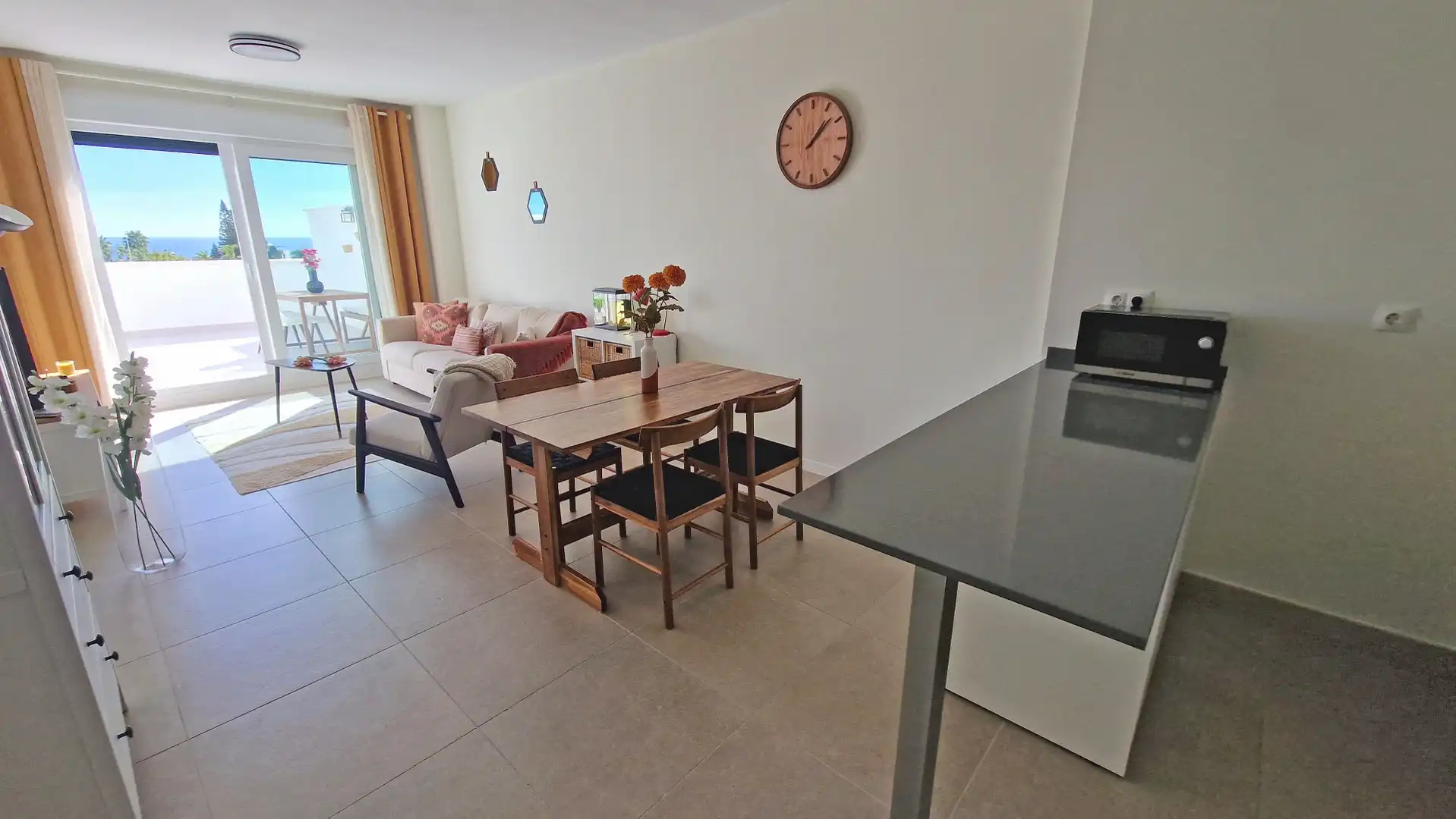 Dining room of Apartments for sale in Estepona  with Air Conditioner, Terrace and Storage room