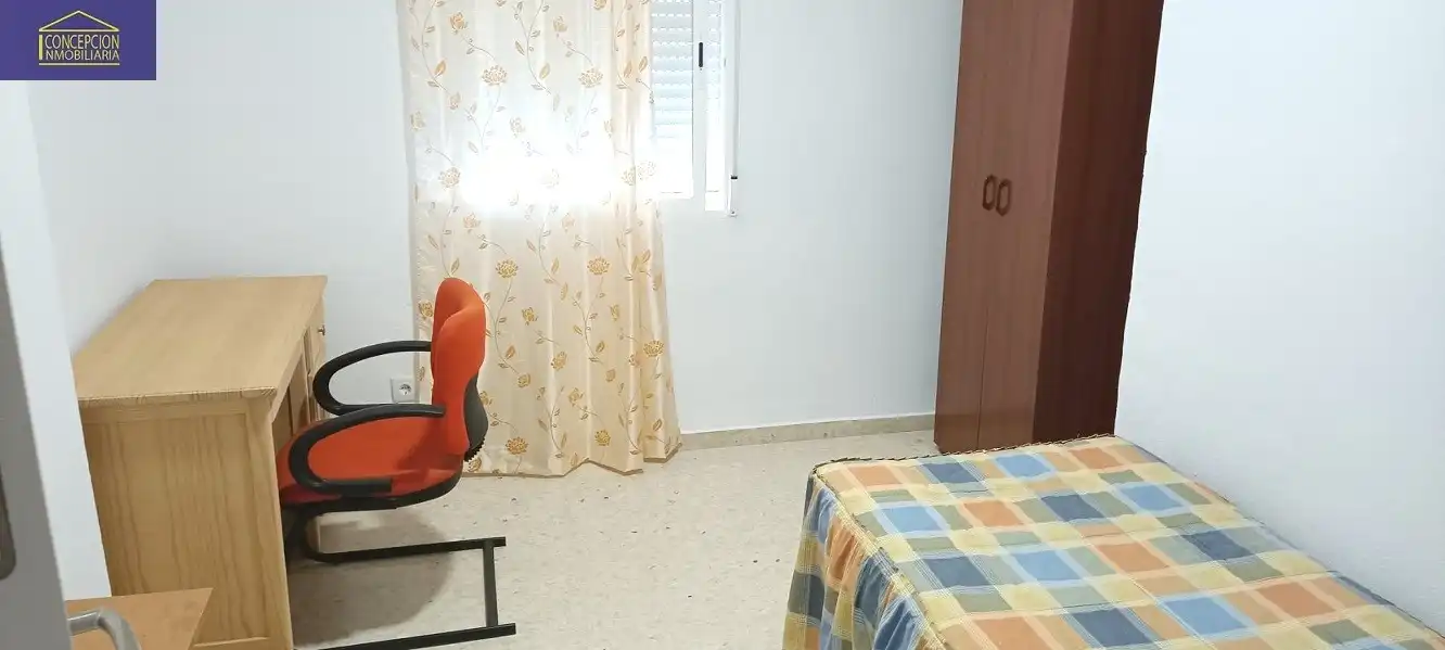Schlafzimmer von Wohnung mieten mit Kaufoption in Córdoba mit Klimaanlage, Heizung und Terrasse
