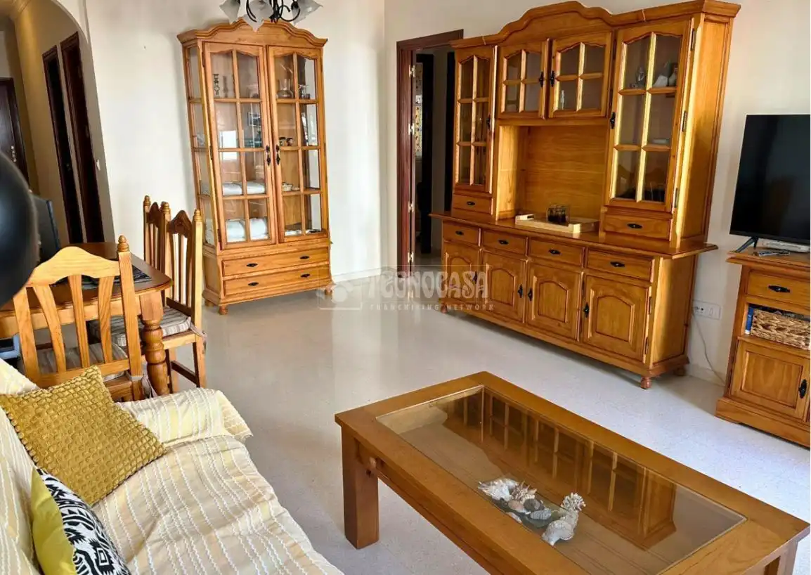 Sala de estar de Piso en venta en Torrox con Terraza y Balcón