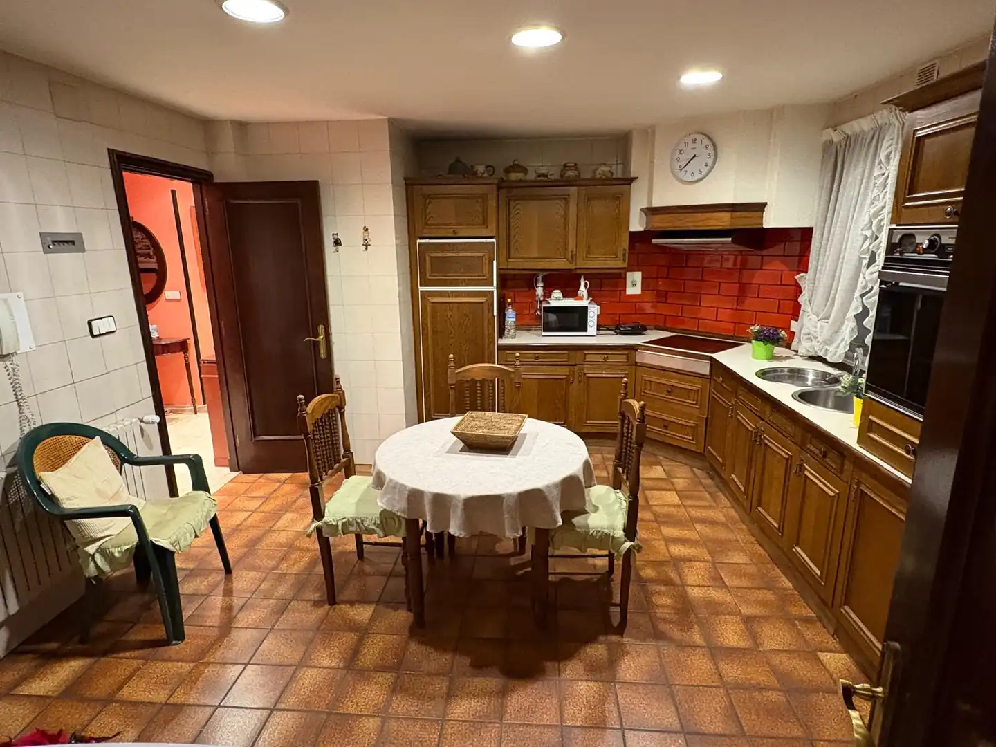 Cocina de Piso en venta en Ourense Capital  con Calefacción, Parquet y Terraza
