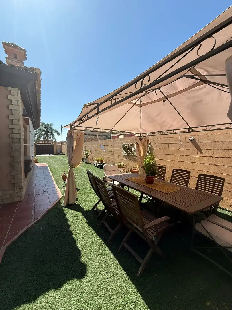 Terrace of Houses for sale in El Puerto de Santa María  with Air Conditioner, Private garden and Storage room